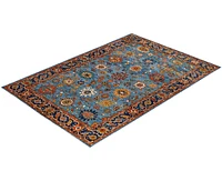 Adorn Hand Woven Rugs Serapi M1945 6'2''x9' Area Rug