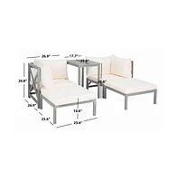 Ronson 5 Pc Sectional Set