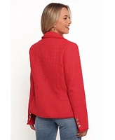 Petal and Pup Women's Simona Single Button Twill Blazer