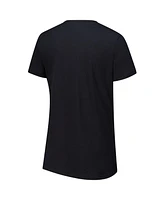 G-iii 4Her by Carl Banks Women's Black Cincinnati Bengals Post Season V-Neck T-Shirt