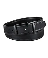 Kenneth Cole Reaction Men's 2-in-1 Fabric Inlay Reversible Stretch Belt