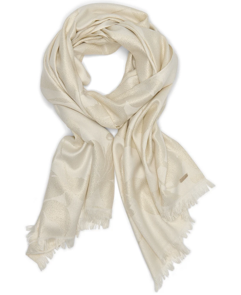 Calvin Klein Metallic Orchid Wrap