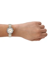 Michael Kors Women's Laney Three-Hand Two-Tone Stainless-Steel Watch, 30mm