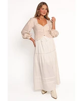 Petal and Pup Women's Darlia Tiered Maxi Skirt