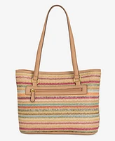 Style & Co Classic Straw Tote, Exclusively at Macy's