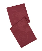 Coach Women's Jumbo Horse and Carriage Wrap