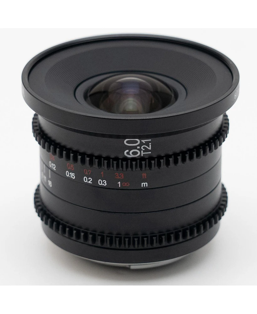 Venus Laowa 6mm T2.1 Zero-d Cine Lens for Micro Four Thirds