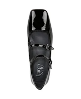 Franco Sarto Women's Tesoro Square Toe Mary Jane Flats