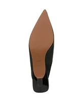 Franco Sarto Women's Jayda Pointed Toe Kitten Heel Mules