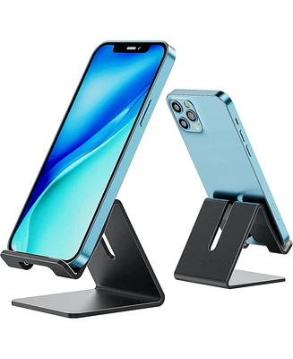 Besign Desk Cell Phone Stand Holder Aluminum Dock Cradle Compatible with Switch, for iPhone 14 13 12 11 Pro Xs Max Xr X 8 7 6 6s Plus 5 5s 5c
