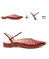 Alterre Women's Clay Croc Amal Customizable Point Slides