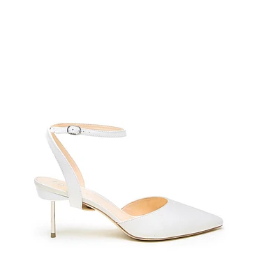Alterre Women's White Marilyn Customizable Bridal Stilettos