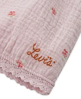 Levi's Little Girls 2-Piece Tie Tank Top and Shorts Set