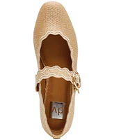 Dv Dolce Vita Women's Melora Buckle Scalloped Mary Jane Flats