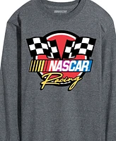 Airwaves Men's Nascar Racing Logo Long Sleeve T-Shirt