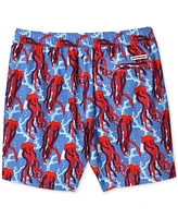 Scotch & Soda Men's Under the Sea Jellyfish Graphic Swim Trunks