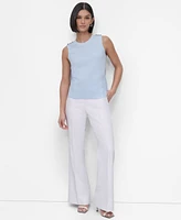 Dkny Women's Crewneck Sleeveless Top