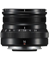 Fujifilm Xf 16mm f/2.8 R Wr Lens, Black