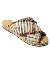 Minnetonka Women's Pepper Crossband Sandals
