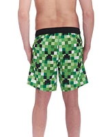 Minecraft Boys Creeper Swim Trunks Bathing Suit