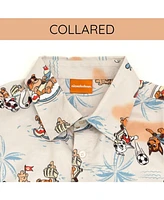 Paw Patrol Boys Matching Family Hawaiian Button Down Dress Shirt
