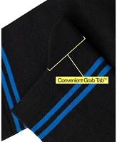 Joe & Bella Men's unisex extra-wide fit compression socks with grips