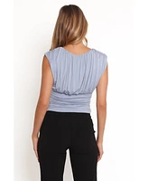 Petal and Pup Women's Hennie Ruched Knit Top