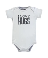 Hudson Baby Boys Cotton Bodysuits, Cool Panda, Preemie