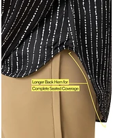 Joe & Bella Women's s Magnetic-Button Blouse