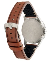 Avi-8 Men's Hawker Harrier Farley Multifunction Leather Strap Watch