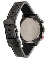 Avi-8 Men's Hawker Hunter Atlas Dual-Time Chronograph Leather Strap Watch