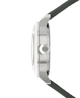 Avi-8 Men's Dambuster Chadwick Meca-Quartz Green Leather Strap Watch, 43mm