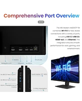 Msi Modern AP242P 23.8" Daily All-in-One Intel Core 5 120U 16GB Ram Intel Graphics 1TB Ssd Storage Windows 11 Pro Fhd 60Hz - Black
