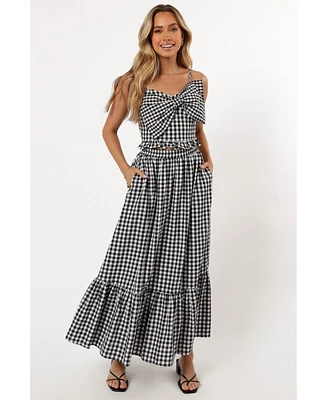 Petal and Pup Women's Bambi Tiered Midi Skirt