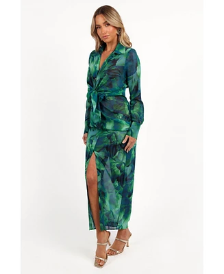 Petal and Pup Women's Calista Shirt Dress