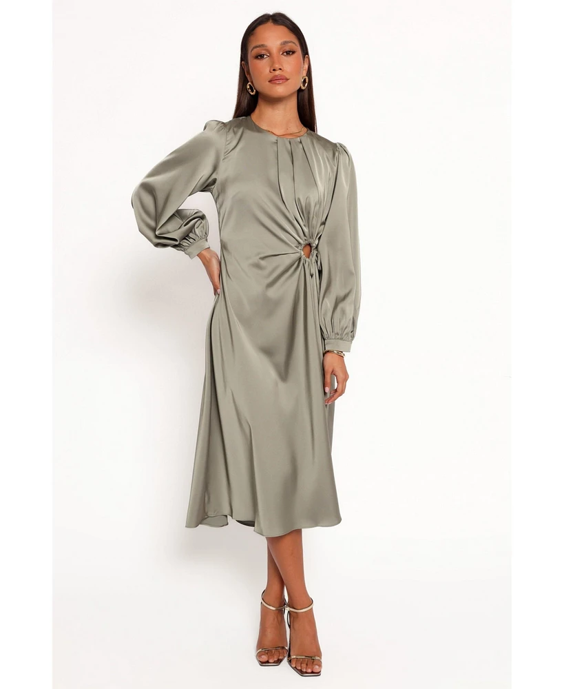 Petal and Pup Women's Windsor Long Sleeve Maxi Dress