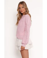 Petal and Pup Women's Mora Open Stitch Knit Sweater