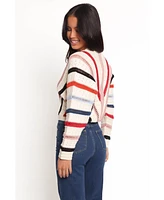 Petal and Pup Women's Marie Stripe Knit Sweater