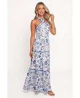 Petal and Pup Women's Fernanda Halterneck Maxi Dress