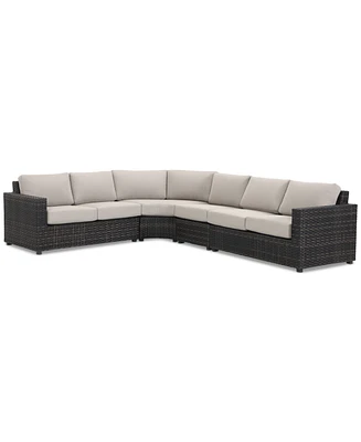 Ember Outdoor 4pc Sectional, Created for Macy's