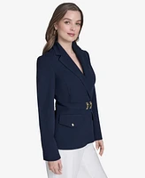 Halston Women's Notched Collar Blazer