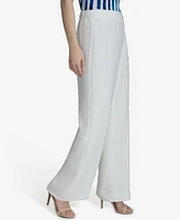 Halston Women's Elastic Back Pull-On Pants