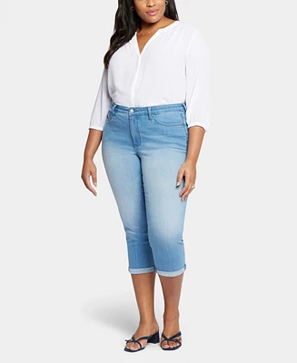 Nydj Plus Chloe Skinny Capri Jeans