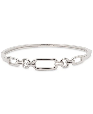 Lauren Ralph Lauren Sterling Silver Link Bangle Bracelet