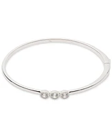 Lauren Ralph Lauren Sterling Silver Cubic Zirconia Bangle Bracelet