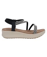Gc Shoes Women's Emory Embellished Wedge Sandals