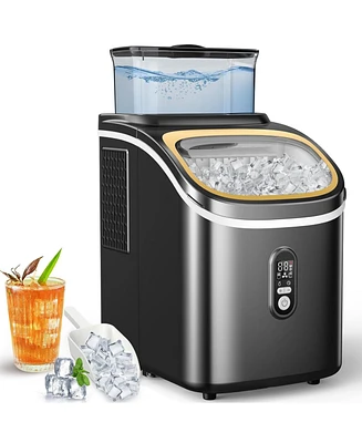 Cowsar 30Lbs/Day Home Portable Cube Ice Maker Includes Scoop and Basket