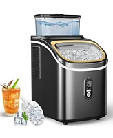 Cowsar 30Lbs/Day Home Portable Cube Ice Maker Includes Scoop and Basket
