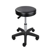 3x Adjustable Swivel Hydraulic Salon Rolling Stool Massage Facial Spa Tattoo