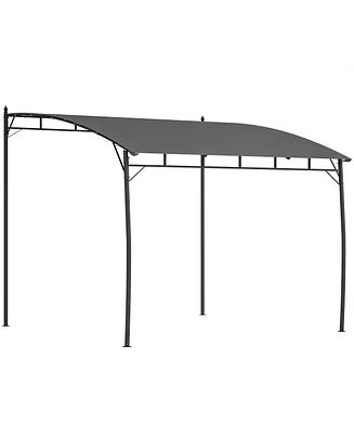 Outsunny 10' x 10' Pergola, Uv-Resist Outdoor Canopy Shelter,